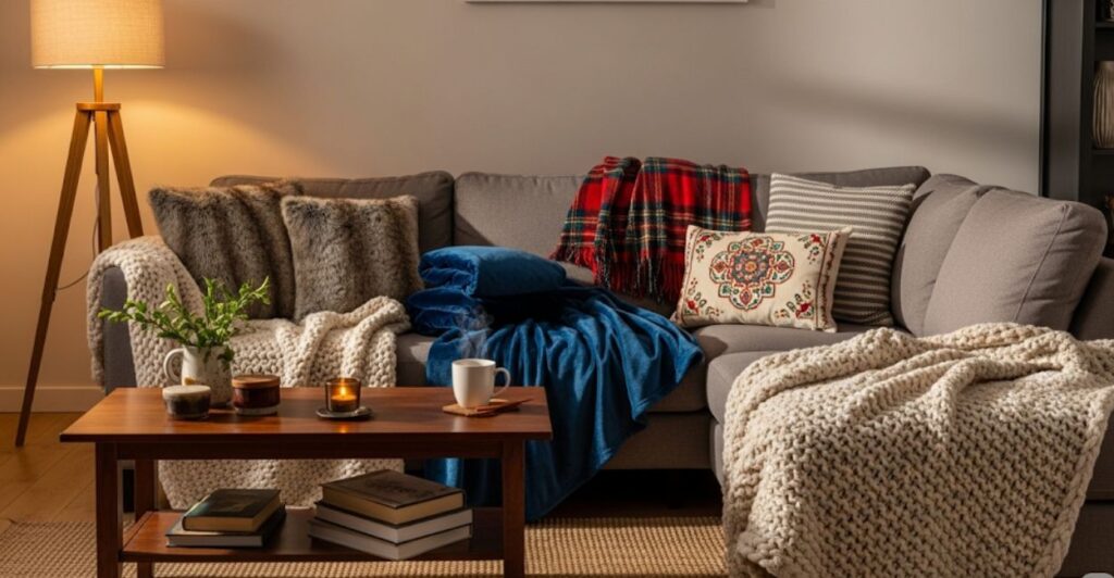 Inverno em Casa: 7 Itens de Decoração que Fazem Toda a Diferença
