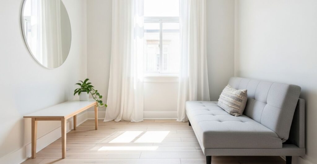 3 mudanças baratas que fazem qualquer apartamento parecer maior