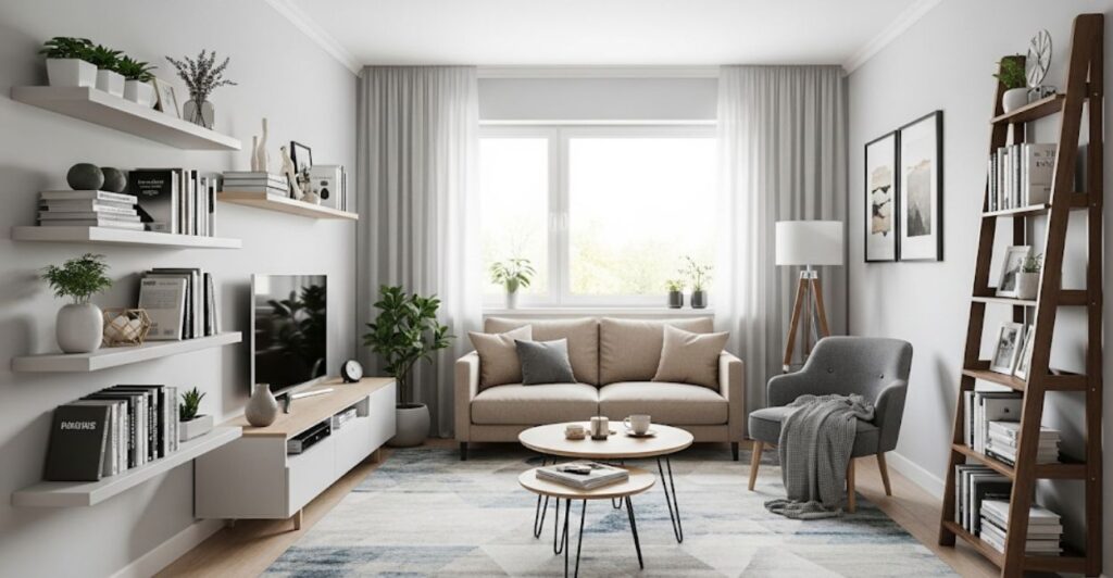 3 mudanças baratas que fazem qualquer apartamento parecer maior