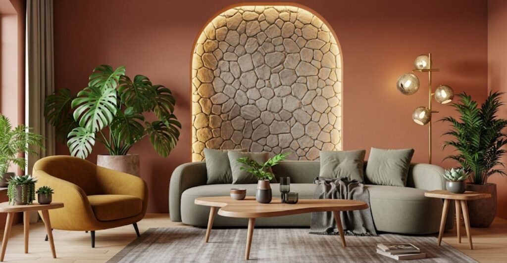  a cor que está dominando salas de estar