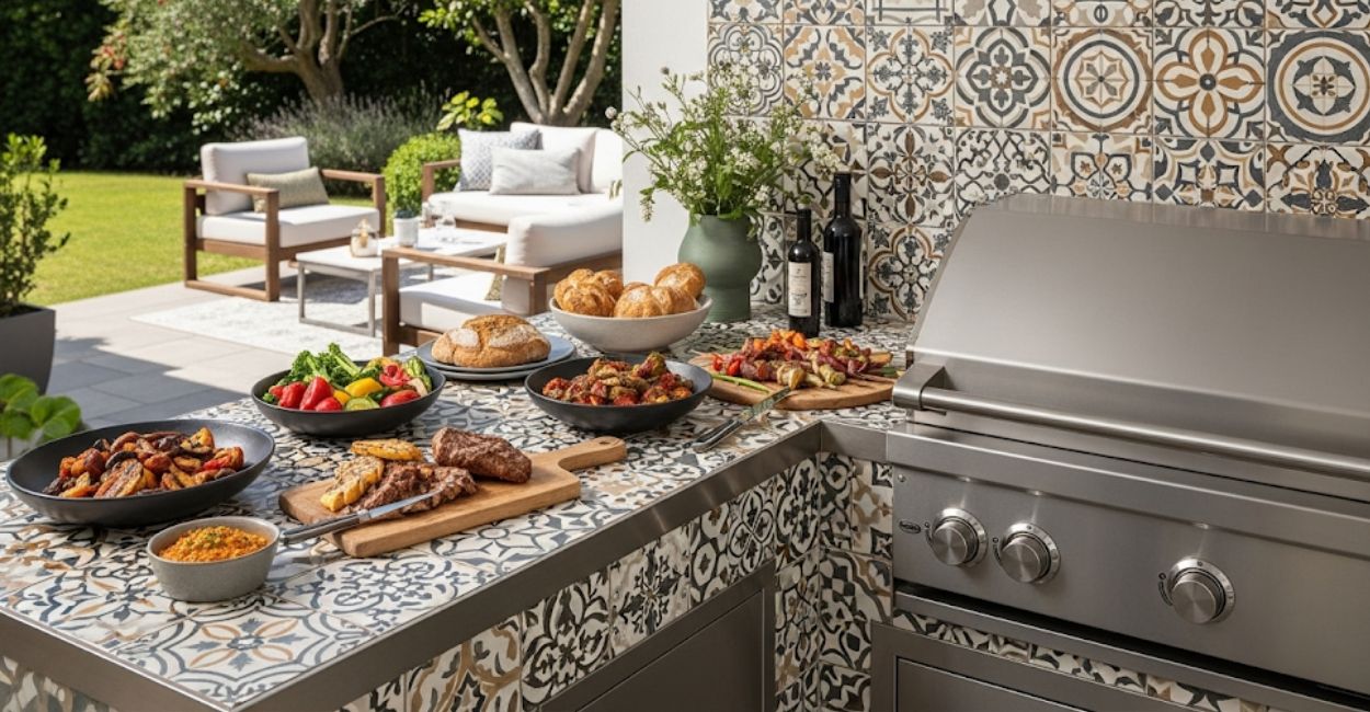 Azulejo para Churrasqueira