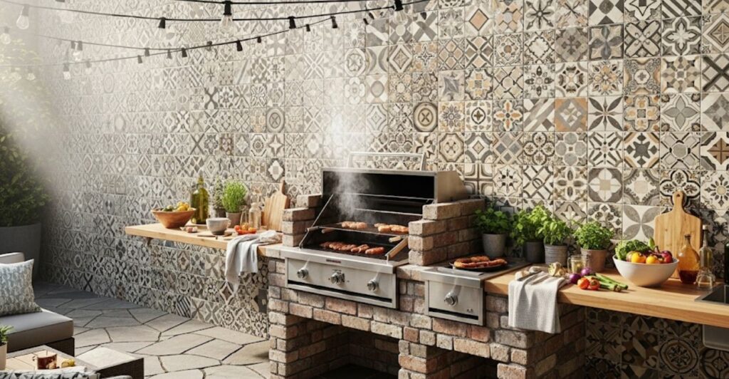 Azulejo para Churrasqueira