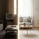 transformação de sala pequena em apartamento