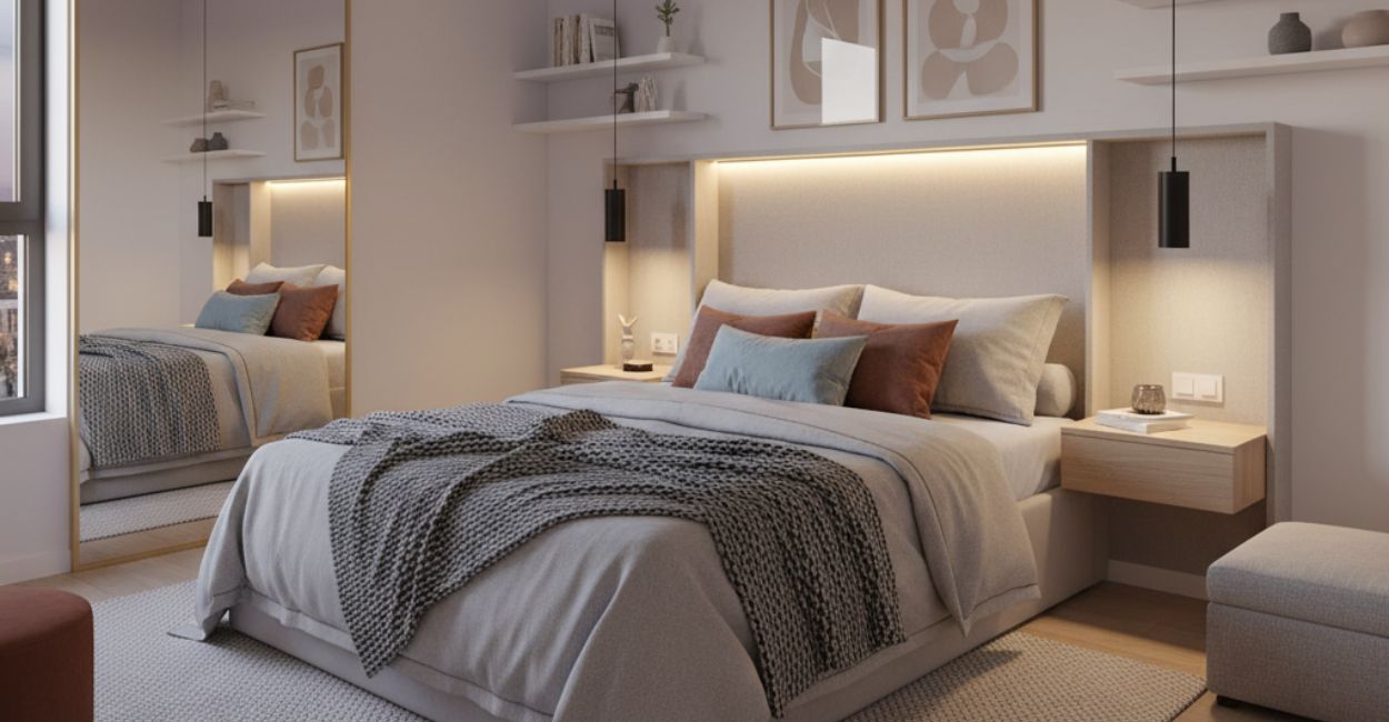 quarto pequeno de casal